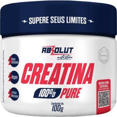 Imagem de Creatina 100 Pura Absolut Nutrition 3g por Dose Força, Energia e Perfo