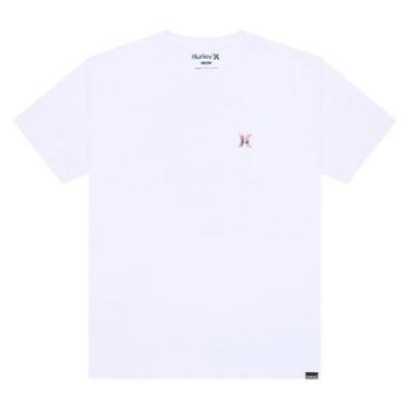 Imagem de Camiseta Hurley Flower SM26 Masculina-Masculino