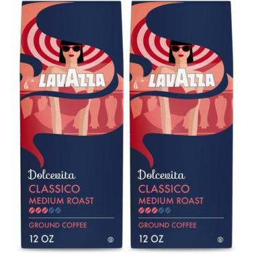 Imagem de Café moído Lavazza Dolcevita Classico 340g de torrefação média