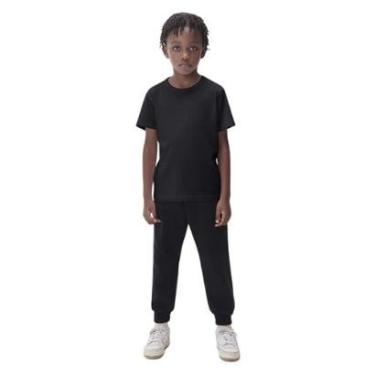 Imagem de Camiseta Básica Hering Kids Infantil Modelagem Regular-Unissex