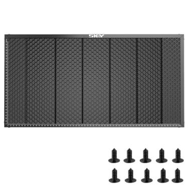 Imagem de Cama a laser de favo de mel para gravador e cortador a laser de CO2 P2 e P2S. Cama de corte de favo de mel de aço projetada para P2/P2S