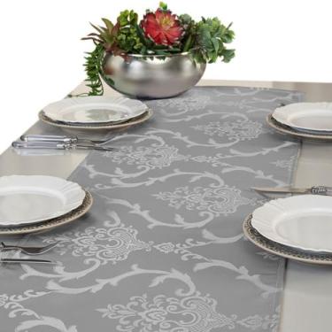 Imagem de Caminho Trilho De Mesa Decorativo 1,40m X 0,40m Jacquard - Actual Deco