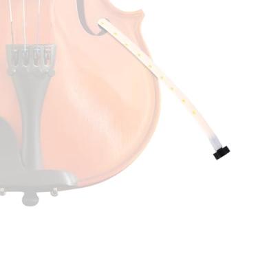 Imagem de Fukaisu Umidificador Violino, Borracha Umidificador Portátil Premium Orifício em F do Violino Acessório Prático para Instrumentos Musicais para Prevenção de Rachaduras (Branco)