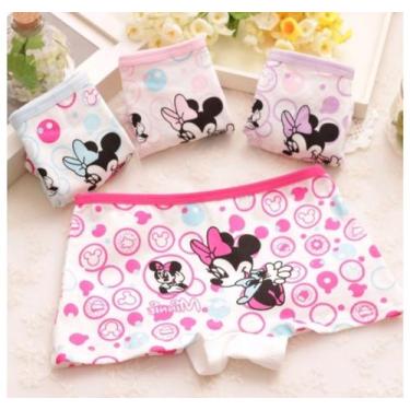 Imagem de Calcinha Box Boxer INFANTIL (Cotton 100% Algodão) Chorinho 2a10 Anos, 