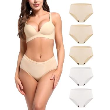 Imagem de AIRCUTE Calcinha feminina lavável para incontinência urinária para adultos, à prova de vazamento, absorvente para bexiga (GG, pacote com 5)