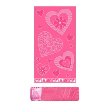 Imagem de Toalha De Praia Banho Gigante 76 cm x 1,50 cm Algodão Lisa(AMORE)