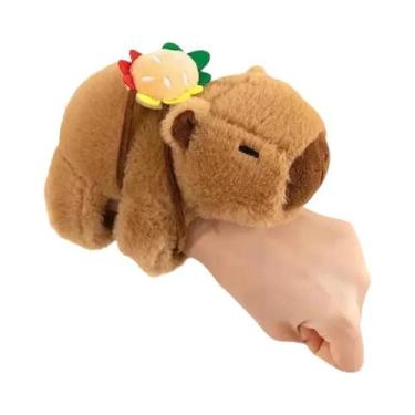 Imagem de Pulseira De Pelúcia Kawaii De Capivara, Brinquedo Engraçado Para Crian