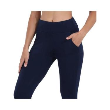 Imagem de Calças De Yoga Femininas De Cintura Alta Para O Inverno, Leggings Térm