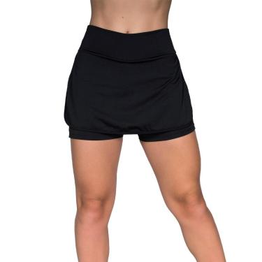 Imagem de Short Saia Curto Bella Fiore Roupa Para Academia Treino Tapa Bumbum Moda Fitness-Feminino