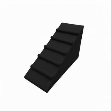 Imagem de Rampa com Degraus Antiderrapante para Pet Cachorro Gatos Animais(Preto)