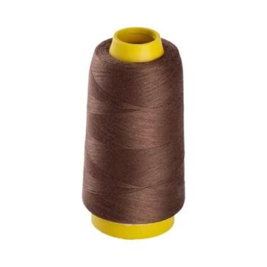 Imagem de Fio De Overloque 100% Poliéster Durável, Carretel De 1300 Jardas Para 