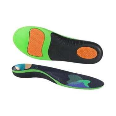 Imagem de Palmilhas Ortopédicas Com Suporte Para Arco Para Fascite Plantar, Pés 