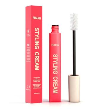 Imagem de FUNAN Creme modelador para cabelo, cacto e fruta, 3 em 1 com varinha para domar para voar, controle de frizz, estilo nas bordas, sem descamação, produtos de cabelo liso para todos os tipos de cabelo