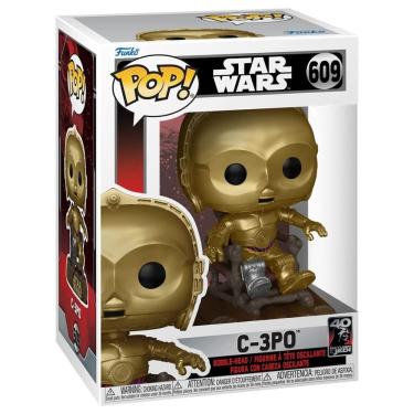 Imagem de Funko Pop Star Wars Return of The Jedi 609 C-3PO in Chair