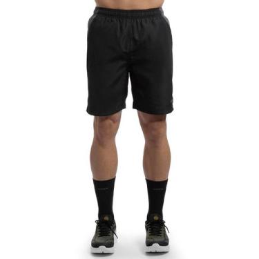 Imagem de Bermuda de Academia Short Fitness Masculina Treino 7 - Olympikus, Pret