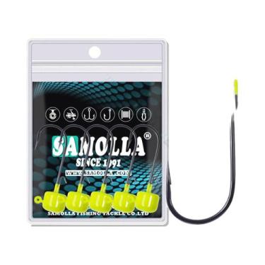 Imagem de Anzóis BKK Ned Rig Jig Heads De 1.6-5.8g Para Iscas De Minhoca Macia, 