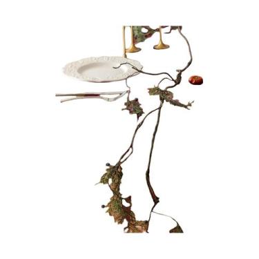 Imagem de Caminho De Mesa Boho Rústico Em Gaze Transparente Leve Para Casamento,