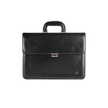 Imagem de Maleta de couro masculina Matias-Masculino