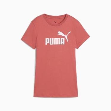 Imagem de Camiseta Puma ESS No. 1 Logo - VERMELHO GG-Feminino