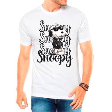 Imagem de Camiseta desenho snoopy camisa masculina lançamento 01 - DESIGN CAMISE