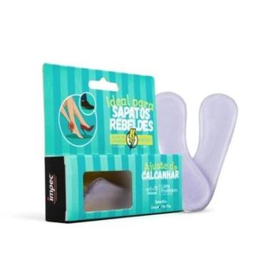 Imagem de Protetor De Calcanhar e Ajuste Adesivo Cristal Impec 040143-Unissex