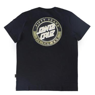 Imagem de Camiseta Santa Cruz 50th TTE Dot  - Preto-Masculino