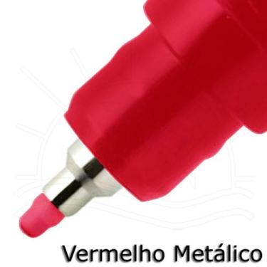 Imagem de Caneta Posca Uni-Ball PC-1MR, VERMELHO METÁLICO