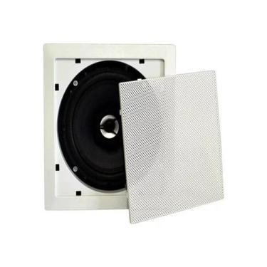 Imagem de Arandela Fiamon Quadrada 6" 50rms Branca
