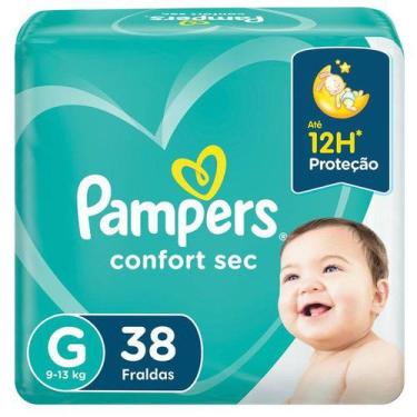 Imagem de FRALDA PAMPERS CONFORT SEC MEGA G/38un
