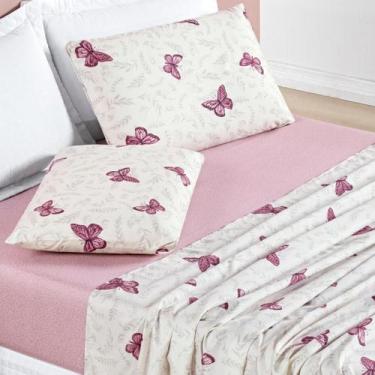 Imagem de Jogo De Cama Casal King Size Nyla 200 Fios Super Elegante - Jm Enxovai