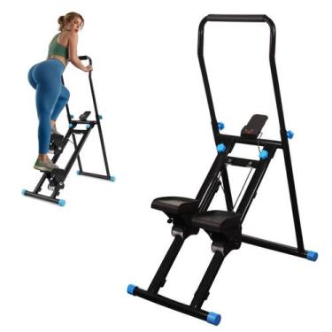Imagem de Máquina De Escalada Simulador Caminhada Fitness Até 130Kg - Pluggei Se