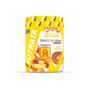 Imagem de Pasta Proteica Havanna 250G Nutrata - Doce De Leite Crunchy