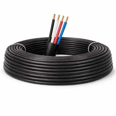 Imagem de 20 metros cabo pp flex 4 x 1,00 mm cobrecom