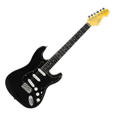 Imagem de Guitarra Phx Strato S Premium Preta St-1 Alv Bk