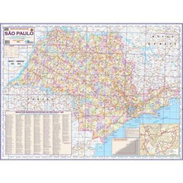 Imagem de Mapa Periódico Estado de São Paulo 120x90cm - Multimapas