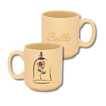 Imagem de Caneca Mini Tina Princesas Disney Bela e a Fera 100ml - Zona Criativa