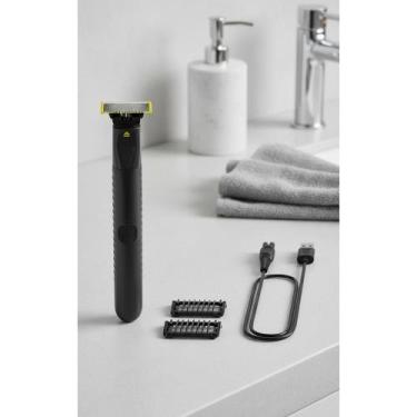 Imagem de Barbeador Elétrico Recarregável Cabelo Barba Pele - Congratulations St