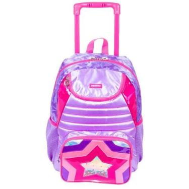 Imagem de Mochila de Rodinha Grande Sestini Y Star - Colorido, Roxo