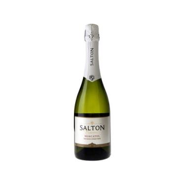Imagem de Vinho Espumante Brasileiro Moscatel SALTON 750ml, Doce, Branco