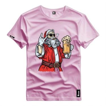Imagem de Camisa Camiseta Natal Papai Noel Algodão Premium Verao 2026 - Hard Sev