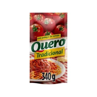 Imagem de Molho de Tomate Tradicional Quero 340g, Tradicional