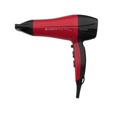 Imagem de Secador de Cabelo Cadence Rouge Style II Vermelho 127V SEC56, Vermelho
