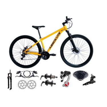 Imagem de Bicicleta Aro 29 Absolute Nero 5 Câmbios Shimano 24v K7 Freios a Disco