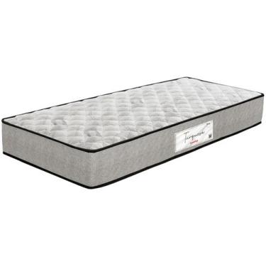 Imagem de Colchão Solteiro de Espuma D33 14x88x188cm Turquesa, Solteiro Padrão