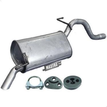 Imagem de Escapamento Silencioso Traseiro Palio 1.0 8v 2005 A 2008 - ScapJá