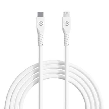 Imagem de Cabo de USB-C para Lightning (1m) Stronge iWill Branco 1904