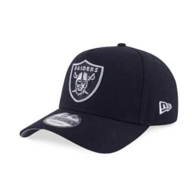 Imagem de Boné New Era 9FORTY A-Frame Las Vegas Raiders Street Culture Black Snapback Preto UNI-Masculino