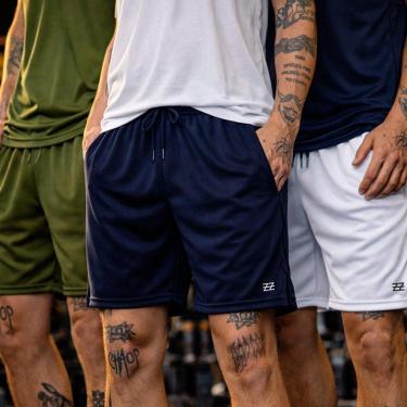 Imagem de Kit 3 Bermudas Masculinas Dry Treino Academia Futebol Alta Performance Conforto Luzzoo-...