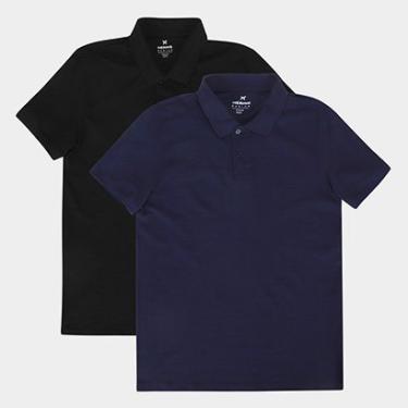 Imagem de Kit Camisa Polo Hering 2 Peças Masculino-Masculino