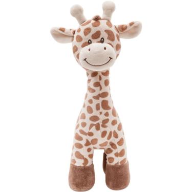 Imagem de Girafa De Pelúcia Infantil Safari Animal Marrom - Buba 11976 Marrom 11976
